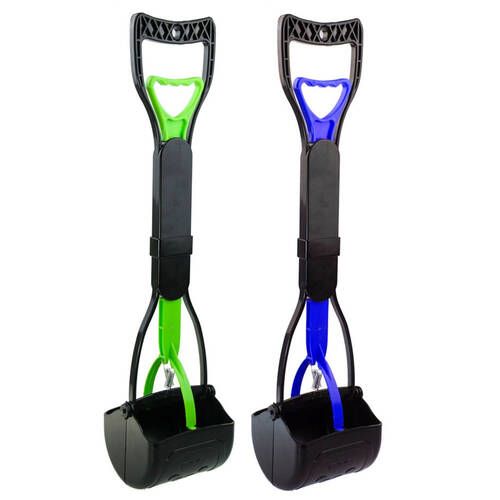 2PK Paws & Claws Quick Release Pooper Scooper - Assorted