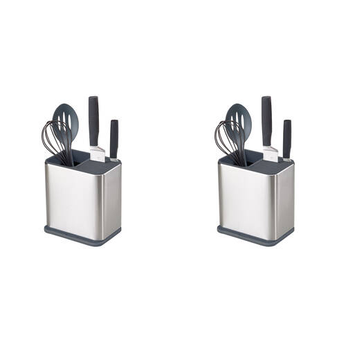 2PK Joseph Joseph Stainless-steel Knife & Utensil Pot