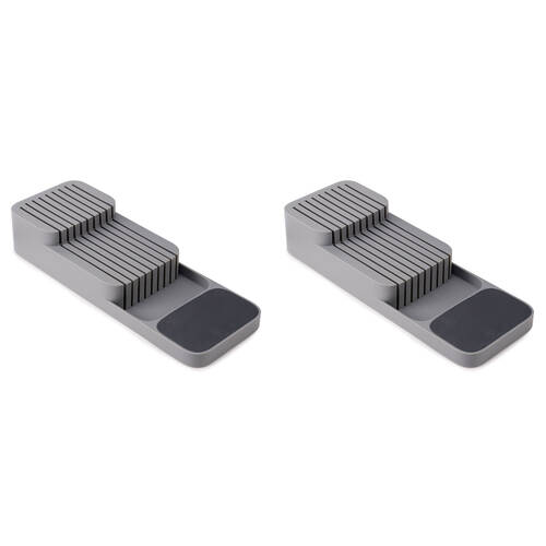 2PK Joseph Joseph DrawerStore Compact 2 Tier Knife Organiser