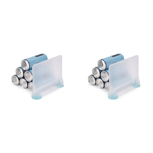 2PK Joseph & Joseph FridgeStore 20.5cm Shelf Divider - Clear