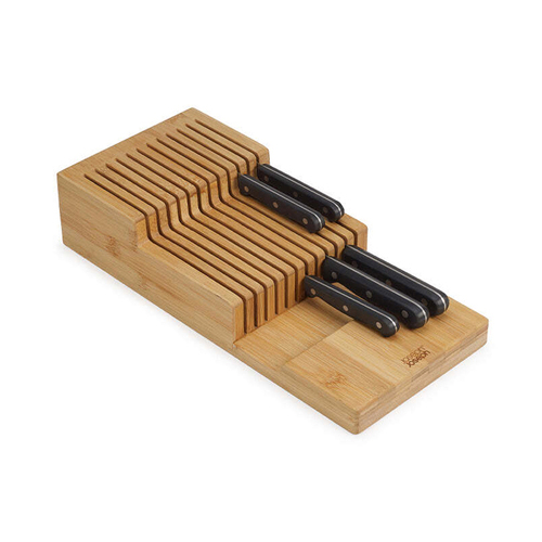 Joseph Joseph DrawerStore Bamboo 2-Tier Knife Organiser Large