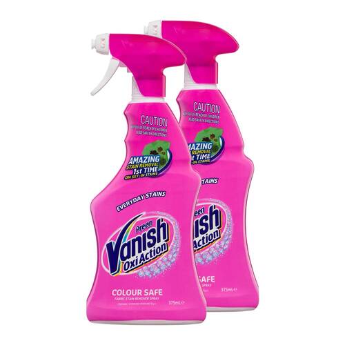 2x Vanish Preen Oxi Action Detergent Fabric Stain Removal