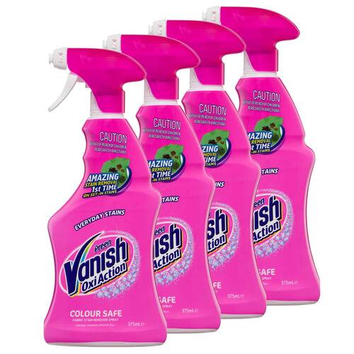 4x Vanish Preen Oxi Action Detergent Fabric Stain Removal