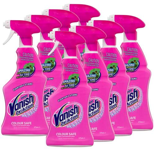 8x Vanish Preen Oxi Action Detergent Fabric Stain Removal