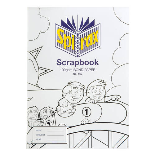 Spirax 100 gsm Scrapbook No.152 Bond Paper