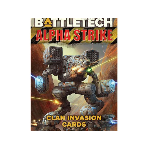 Catalyst Game Labs BattleTech Alpha Strike Clan Invasion Cards Toy