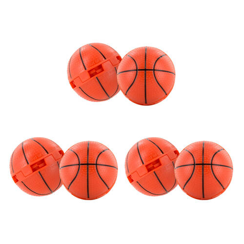 3x 2pc SofSole Sneaker Balls Shoe/Bag Deodorizer/Freshener 1.5in - Basketball