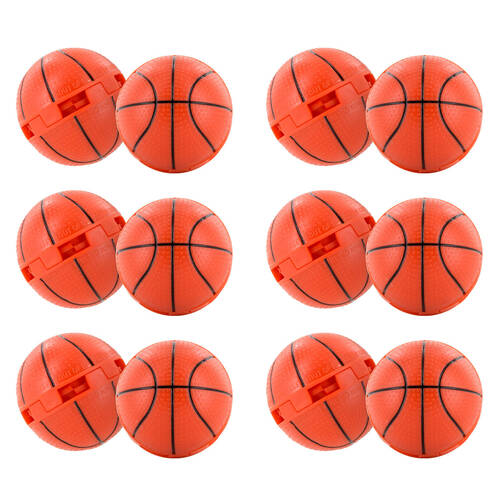 6x 2pc SofSole Sneaker Balls Shoe/Bag Deodorizer/Freshener 1.5in - Basketball