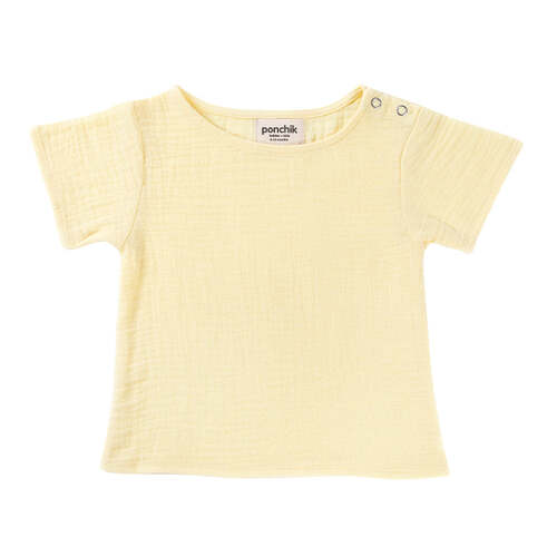 Ponchik Muslin Cotton T Shirt Sunshine Size 2y