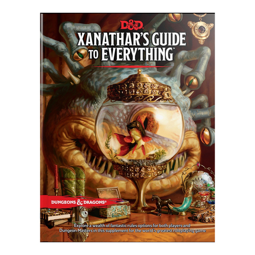 Dungeons & Dragons Xanathars Guide to Everything Hardcover Book
