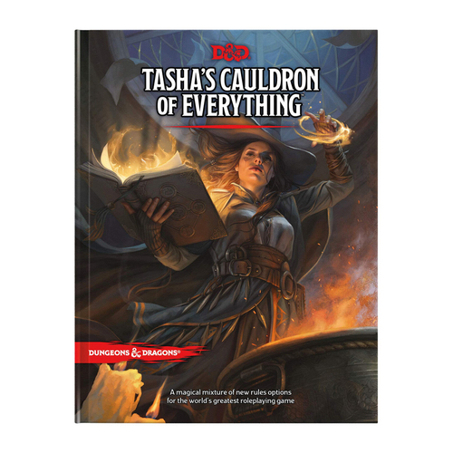Dungeons & Dragons Tashas Cauldron of Everything Hardcover Book