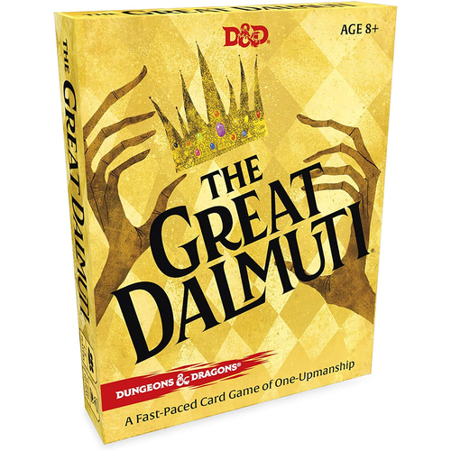 Dungeons & Dragons The Great Dalmuti Fast-Paced Card Game 8y+
