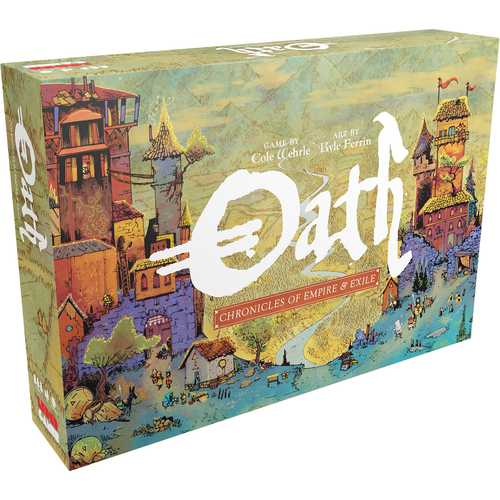 Leder Games Oath Chronicles of Empire & Exile Kids Board/Card Game 10y+