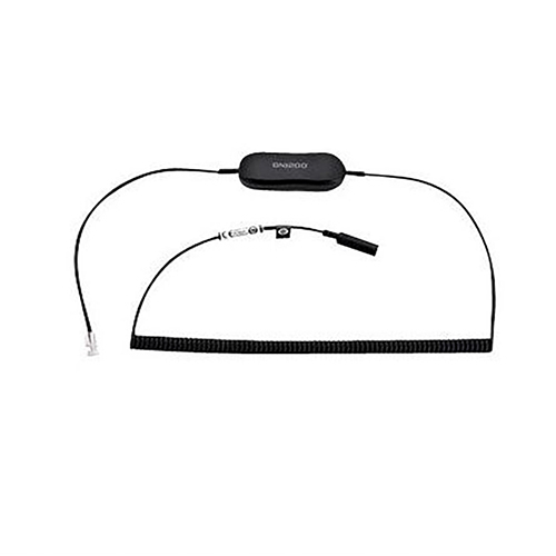 Jabra 3.5mm Female To RJ9 Male Cable For Evolve 30/40/80 Stereo 2m