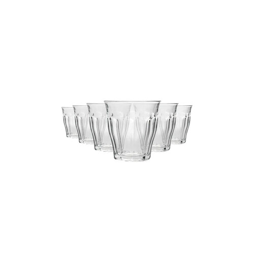 6pc Duralex Picardie Tumbler Drinking Glasses -310ml