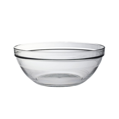 Duralex Lys 26cm/3.45L Stackable Glass Bowl - Clear