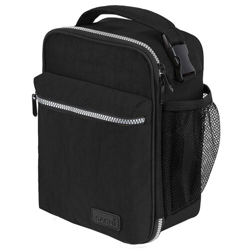 Sachi Explorer 28cm Insulated Lunch Storage Bag - Black