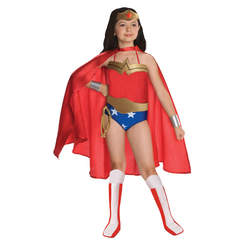 DC Comics Wonder Woman Deluxe Dress Up Costume Child - Size L