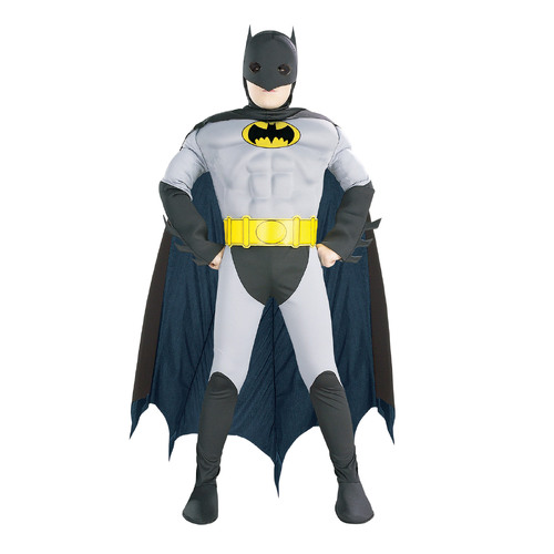Dc Comics The Batman Deluxe Boys Dress Up Costume - Size S