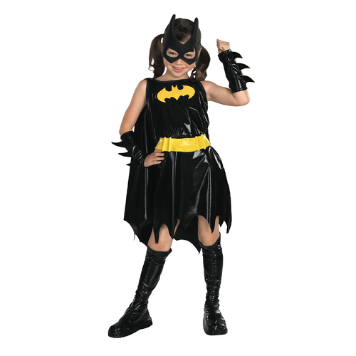 Dc Comics Batgirl Deluxe Girls Dress Up Costume - Size L