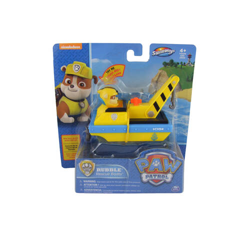 Swimways Paw Patrol Rescue Boat Kids Bath/Pool Toy 4y+ Multi Colour Assorted