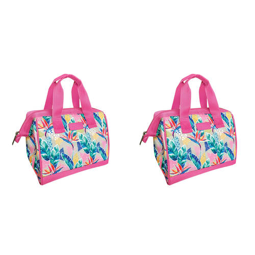 2PK Sachi Style 34 Insulated Leak-Proof Lunch Carry Bag 24x17x22cm Botanical