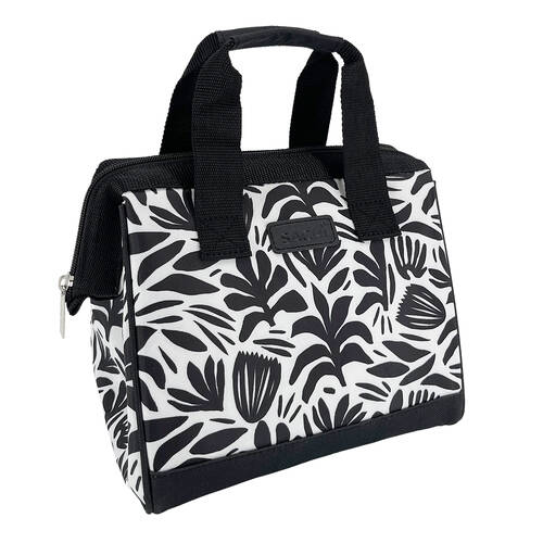 Sachi Style 34 Insulated Leak-Proof Lunch Bag 24x17x22cm Monochrome Blooms