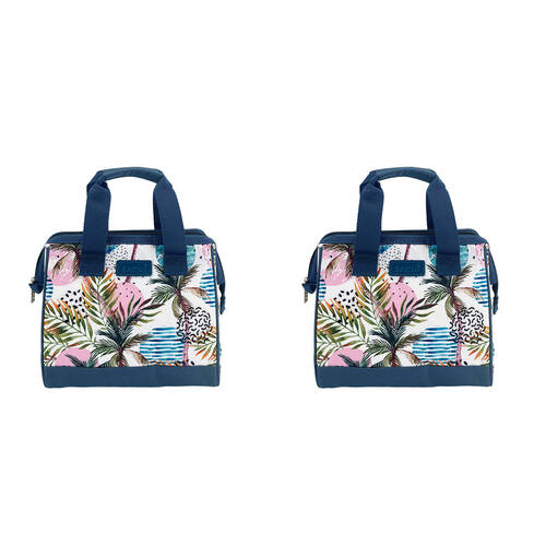2PK Sachi Style 34 Insulated Leak-Proof Lunch Bag 24x17x22cm Whitsundays