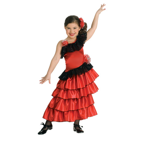 Rubies Spanish Princess Girls Dress Up Costume - Size S