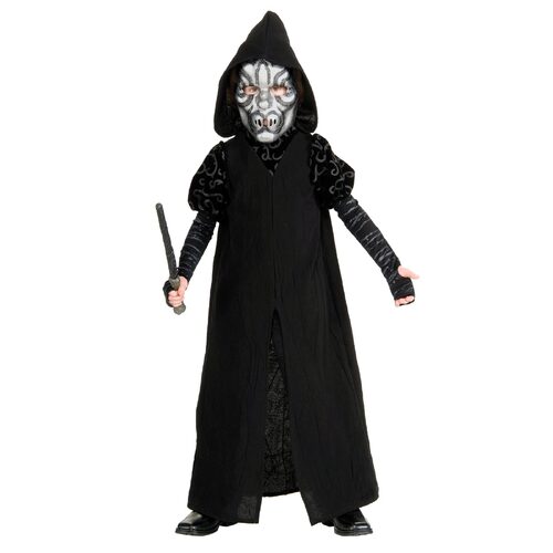 Harry Potter Death Eater Deluxe Child Boys Dress Up Costume - Size S
