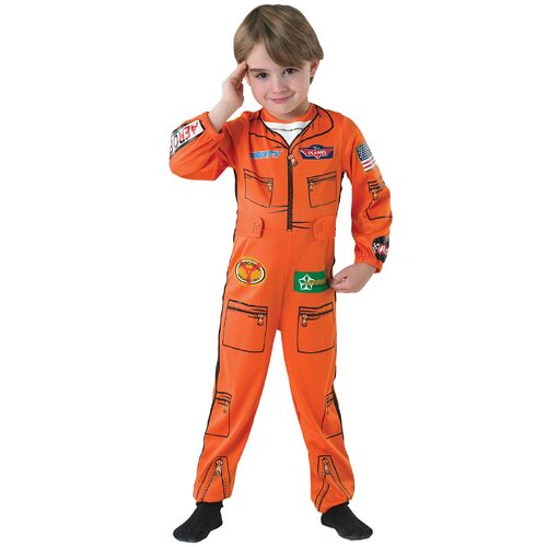 Disney Pixar Dusty Planes Flight Suit Dress Up Costume - Size S
