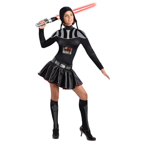 Star Wars Darth Vader Female Womens Dress Up Costume - Size Xs
