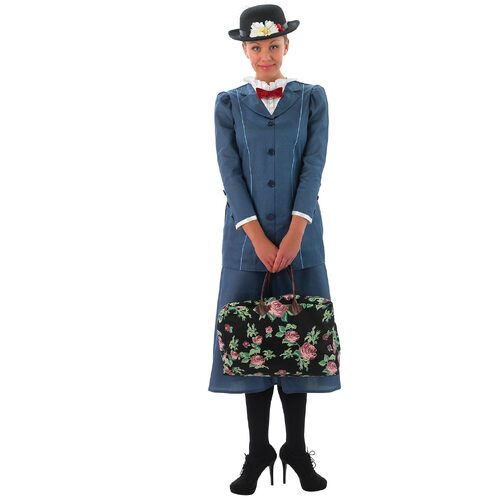 Disney Mary Poppins Deluxe Womens Dress Up Costume - Size M