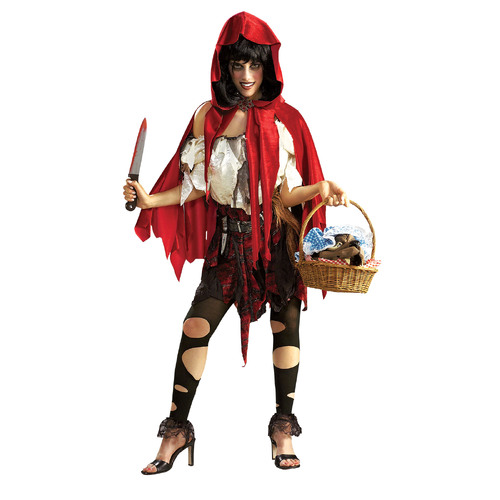 Rubies Lil Dead Riding Hood Womens Dress Up Costume - Size Xl