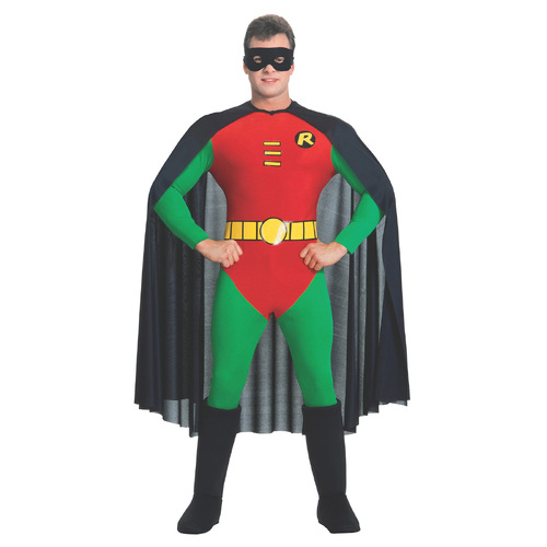 Rubies Robin Mens Dress Up Character Theme Costume - Size L