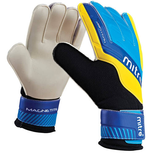 Mitre Magnetite Goal Keeper Gloves - Size 9