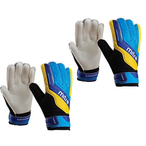 2PK Mitre Magnetite Junior Goal Keeper Gloves - Size 4