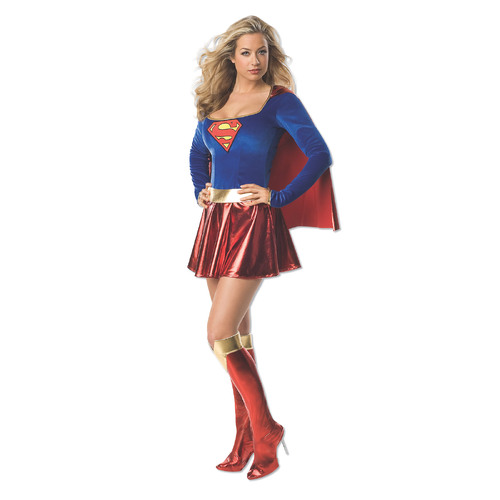 DC Comics Supergirl Secret Wishes Womens Dress Up Costume - Size S