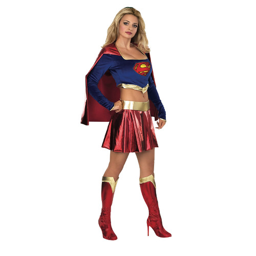 DC Comics Supergirl Secret Wishes Womens Dress Up Costume - Size Xs