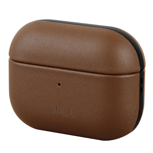 Uniq Terra Leather Air Pods Pro Case Brown