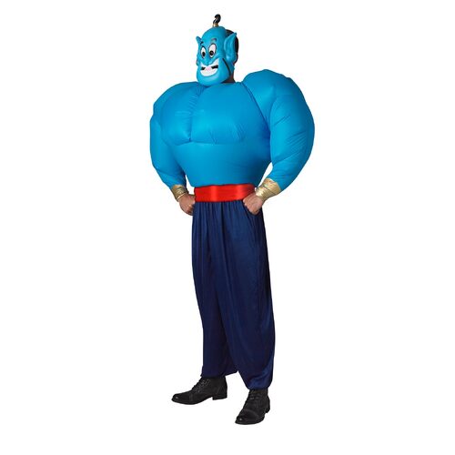 Disney Genie Adult Inflatable Dress Up Costume Size STD