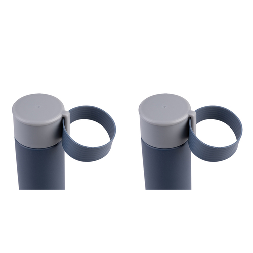 2PK Oasis Skinny Mini S/Steel Insulated Drink Bottle w/ Powdercoat 240ml Assort