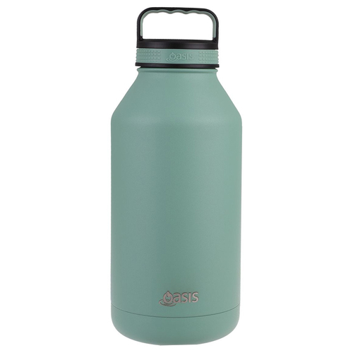 Oasis1.9L Double Wall Insulated Titan Bottle Stainless Steel - Sage Green