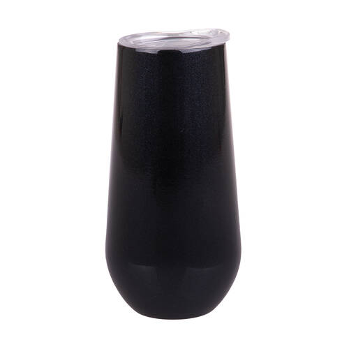 Oasis Stainless Steel Insulated Champagne Flute Double Walled 180ml Midnight