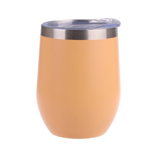 Oasis Stainless Steel Insulated Wine Tumbler Double Walled 330ml Matte Rockmelon
