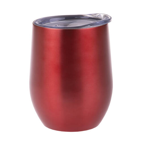 Oasis Stainless Steel Insulated Wine Tumbler Double Walled 330ml Ruby