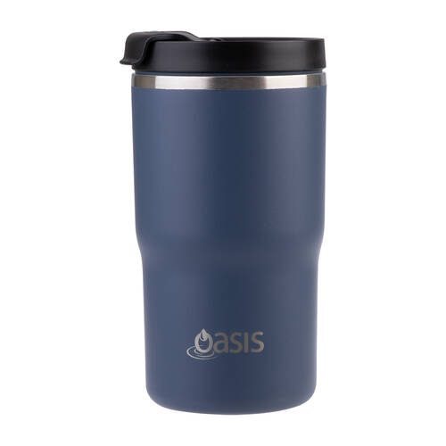 Oasis Ceramic Lined Stainless Steel Insulated Travel Mug 480ml Indigo