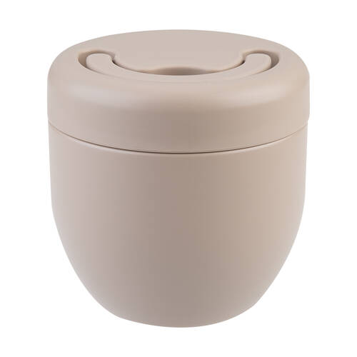 Oasis Stainless Steel Double Wall Vacuum Insulated Food Pod 470ml Latte