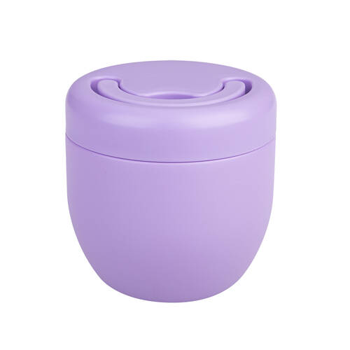 Oasis Stainless Steel Insulated Food Pod Double Walled 470ml Lavender