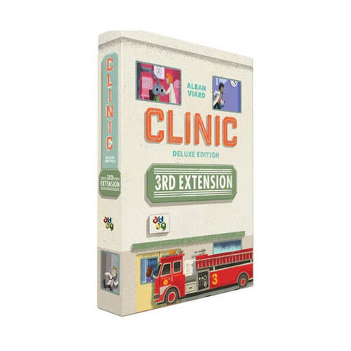 Capstone Games Clinic Deluxe Edition 3rd Extension Board Game 12y+